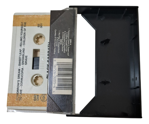 Black Sabbath Live At Last Cassette Importado Edición Especial