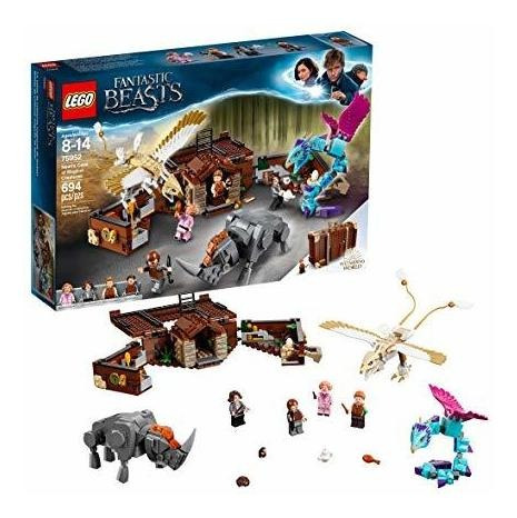 Caso Lego Animales Fantásticos De Newt De Criaturas Mágicas 