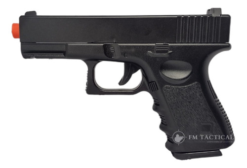 Pistola De Metal G15 Tipo Glock De Resorte Airsoft Bbs 6mm 