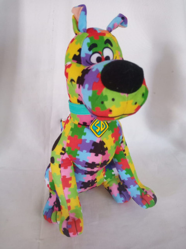 Peluche Scooby-doo Rompecabezas De Colores Austim Awareness 