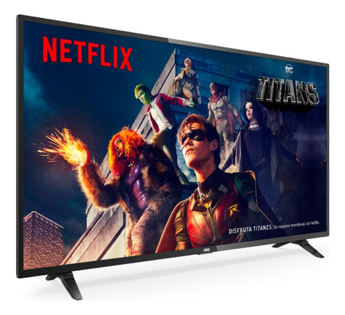 Imagen 4 de 9 de Smart Tv Aoc 43 Led Full Hd Sintonizador Digital Isdb-t