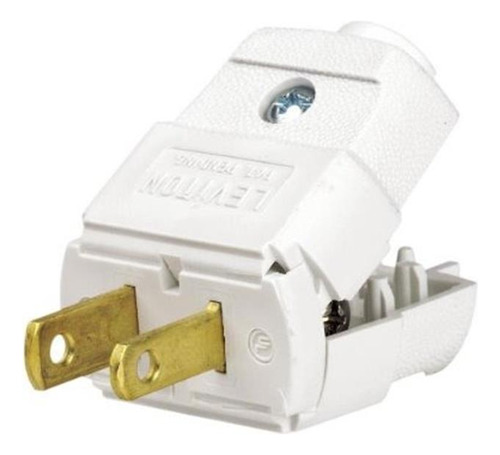 Leviton 101 Wp-15 Amp 125 Volt Nema 1-15p 2p Plug 2w Hoja Re