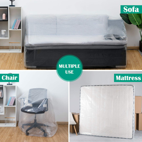 Mattress Bags Coyacool King 78x104x14 Inch 2 Pack 6 Mil