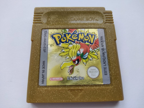 Pokemon Edicion Oro (eur) Juego Gameboy Gb Gbc Gba