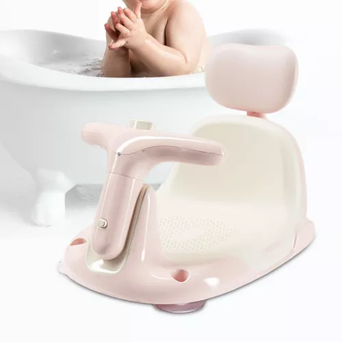 Asiento de baño,bebé ducha silla bañera niño,ventosas asientos bañeras de  hidromasaje asiento de baño para bebés,silla de ducha para pequeños Asiento
