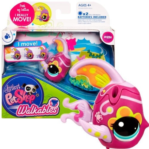 Hasbro Littlest Pet Shop Walkables Pescado Figura # 2126 Púr