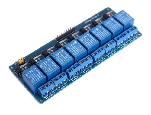 Modulo De Relee Relay Opto 8 Canales 12v 10a Arduino Pic Low