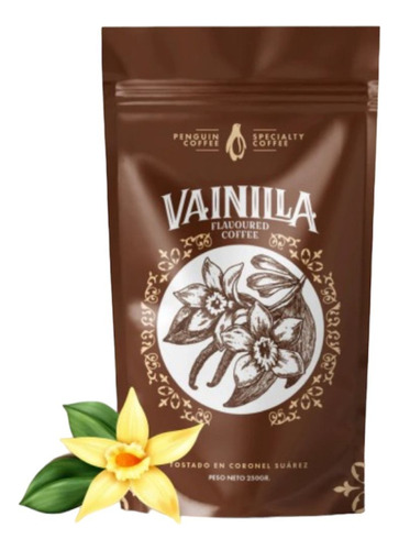 Cafe De Especialidad De Vainilla Natural Penguin Coffee