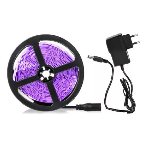 Tira Led Ultravioleta Uv Fluor 5m 