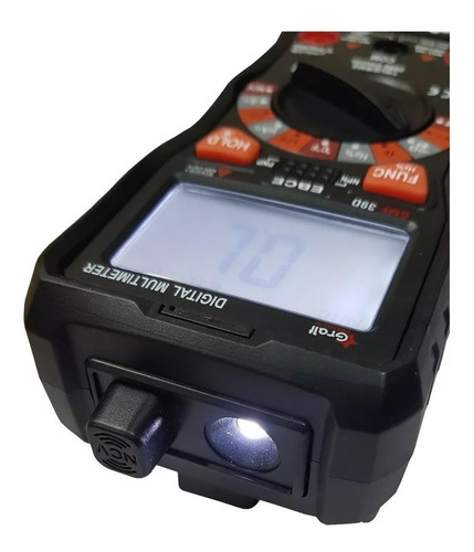 Imagen 3 de 10 de Tester Multimetro Autorango Digital Gralf Premium Compacto
