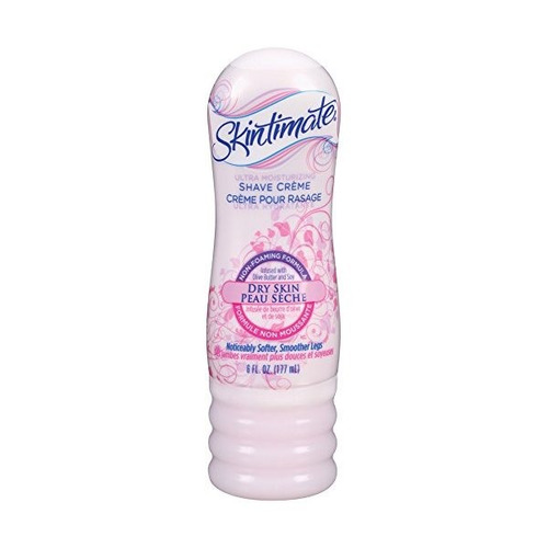 Skintimate Hidratante Crema Para Afeitar, Piel Seca, De 6 On