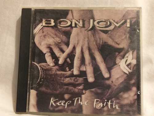 Bon Jovi Keep The Faith Cd Usa - 1992 