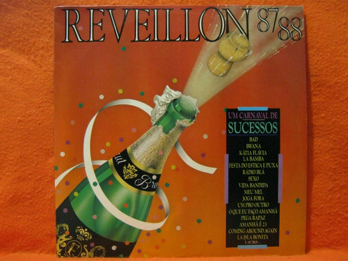 Reveillon 87 88 - Lp Disco Vinil La Bamba Pega Rapaz Conga