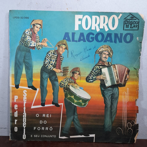 Imagem 1 de 8 de Vinil Lp Pedro Sertanejo Forró Alagoano O Rei Do Forró