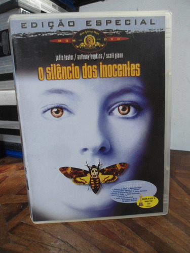 Filme Dvd - O Silêncio Dos Inocentes - Edição Especial 