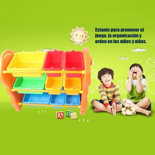Organizador Con Cajas Para Juguetes / Juguetón