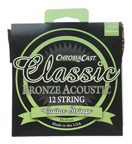 Chromacast Classic Bronce Cuerdas De Guitarra