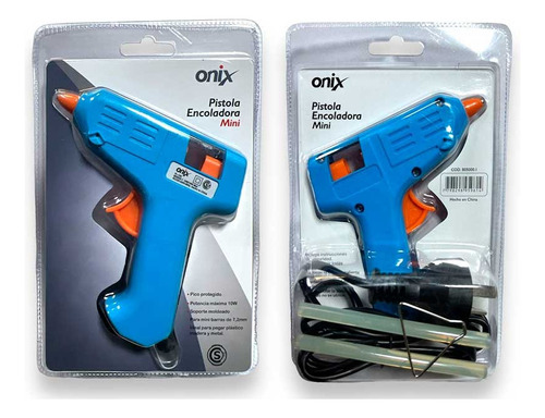 Pistola Encoladora Silicona Onix Profesional Para Barra 7.2