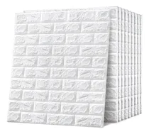 Comprar Placa Pared 3d X300 Ladrillo Blanco Autoadhesivo Decoracion®