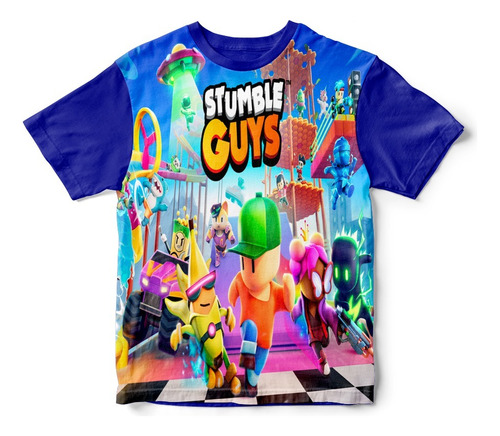 Franela Para Niños De Stumble Guys