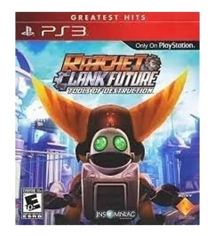 Jogo Ps3 Ratchet & Clank Future Tools Of Destruction