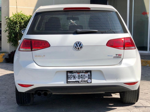 Volkswagen Golf 2017 Turbo Blanco Automatico 4p A Credito