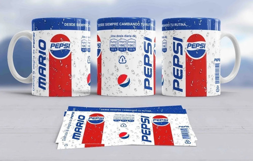 Imagen 6 de 9 de Plantillas Bebidas Latas 8 Diseños / Sublimacion Tazas