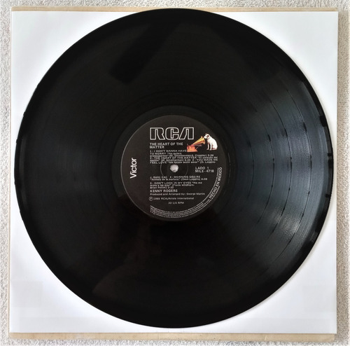 Kenny Rogers Lp The Heart Of The Matter (Usado)