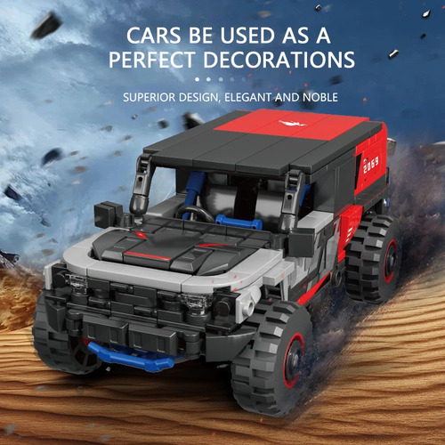 Modelo De Vehículo De Carreras Todoterreno Building Block, S