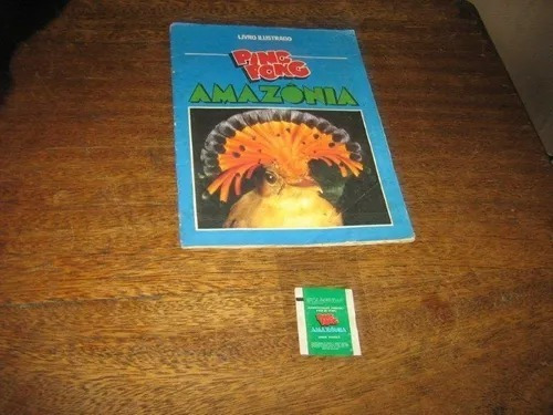 Album De Figur Ping Pong Amazonia 1984  Completo + Embalagem