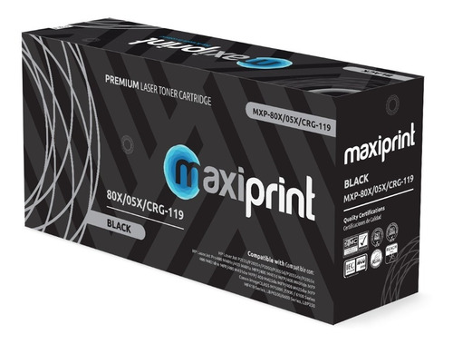 Toner Maxiprint Compatible Hp 05x Negro (ce505x)