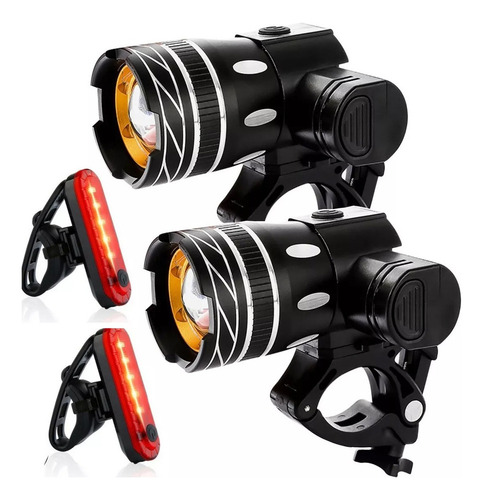 A 2* Lámpara Led Recargable 6000 Lm Impermeable Para