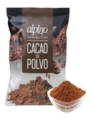 Cacao Amargo Lodiser Alpino X 180g