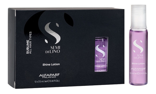 Alfaparf Sublime Semi Di Lino Shine Lotion Ampolla Brillo