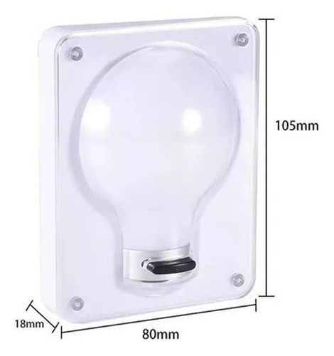 Lampara De Emergencia B1814 Luz Led X12 Unidades