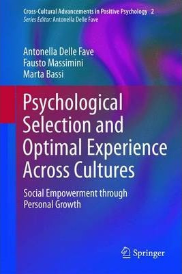 Libro Psychological Selection And Optimal Experience Acro...