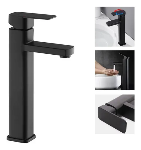 Llave alta para lavamanos sale