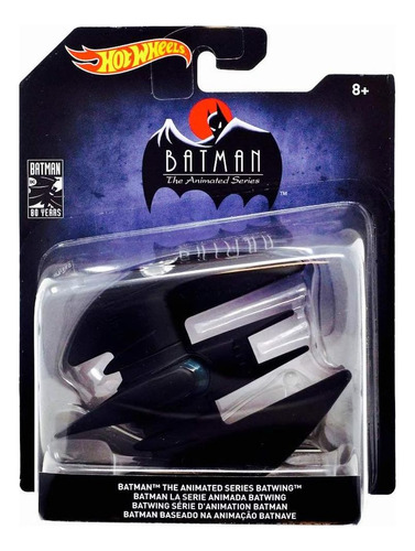Vehículo Hot Wheels Batman Batwing Metal 15.24x14.48cm