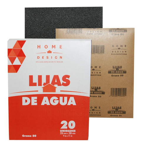 Lija De Agua Grano 80 - Home Design Pc