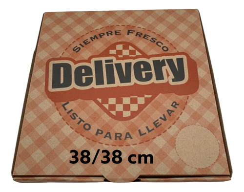  50  Unidades Caja Pizza Delivery L