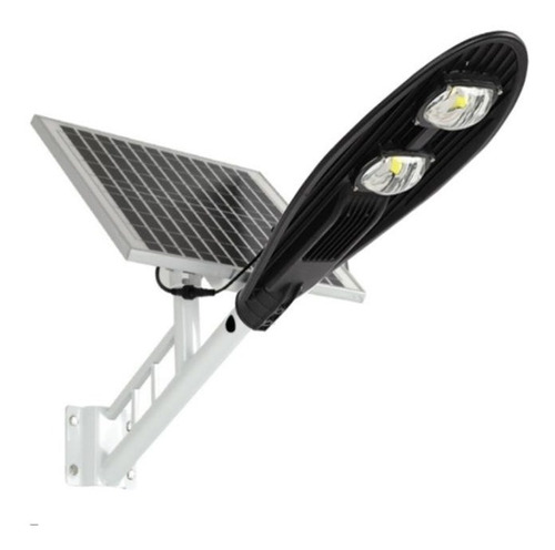 Foco Led Solar De Calle 100w Luz Fria