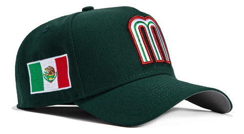 Gorra New Era Mexico Mundial Beisbol 9forty Aframe Verde