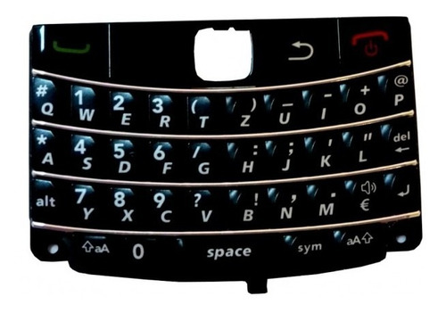 4 Teclado Para Blackberry Bold 4 9780 Repuesto Celular Bb