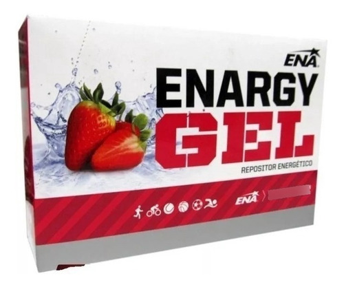 Enargy Gel Frutilla Caja X6 Unidad Ena Repositor Energético