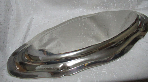 Antig Bandeja Ovalada Inglesa Plata Imperial 66x31cm (15467 Plateado (Usado)