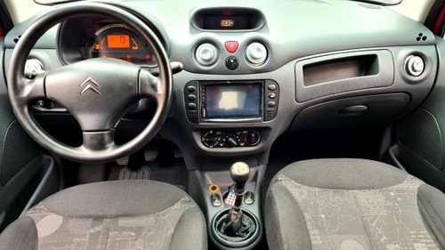 Citroen C 3 Glx 1.4 Completo - Ano 2008 - Flex - Vermelho