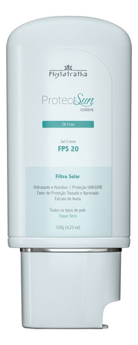 Filtro Solar Toque Seco Gel Creme Com Fps 20 Phytotratha
