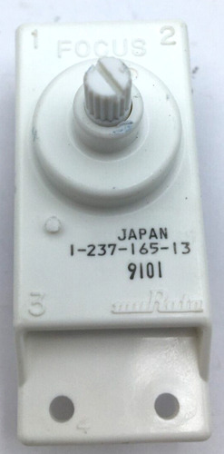 Sony Lot Of 9, Focus Button Murata, 1-237-165-13 Vintag Aac