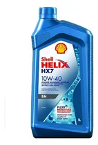 Comprar Aceite\u002Flubricante Shell Semisintetico Helix Hx7 10w40 1l