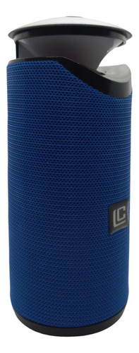 Parlante Bluetooth Recargable Luz Rgb/usb/tf/fm Azul